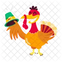 Turkey Cartoon Turkey Stickers Cute Turkey Icon