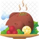 Turkey Chicken Food Icon