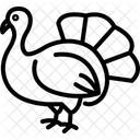 Turkey In Yard Turkey Yard Icon