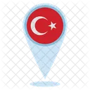 Turkey Location  Icon