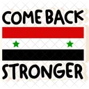 Turkey Syria Flag Icon