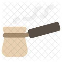 Turkish coffee pot Icon
