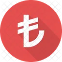 Turkish Lira Coin Currency Icon