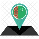 Turkmenistan Flag Icon