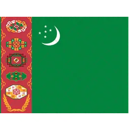 Turkmenistan Flag Icon