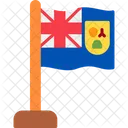 Turks And Caicos Country Flag Icon