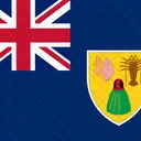 Turks And Caicos Islands Flag Country Icon