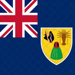 Turks and caicos islands Flag Icon