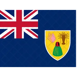 Turks and caicos islands Flag Icon