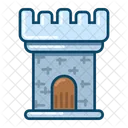 Turm silber  Symbol