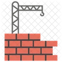 Turmdrehkran Schwermaschinen Kranmaschine Symbol