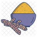 Turmeric Herbal Spices Icon