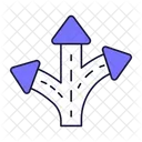 Turn Direction Navigation Icon