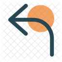 Turn Back Back Direction Icon