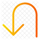 Turn Back  Icon
