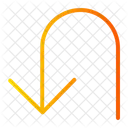 Turn Back  Icon