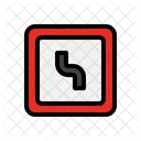 Arrow Location Navigation Road Sign Icon