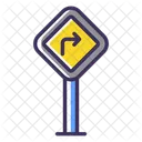 Turn By Turn Directions Icon