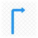 Turn Right Direction Icon