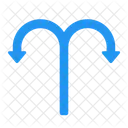 Turn Left Right Icon