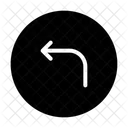 Turn left  Icon