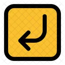 Turn Left Left Leftward Icon