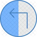 Turn Left  Icon