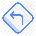 Turn Left Direction Arrow Icon