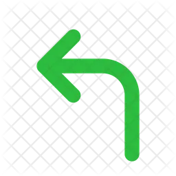 Turn Left  Icon