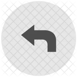 Turn left  Icon