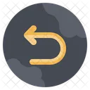 Turn Left  Icon