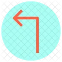Turn Left Arrow Arrow Direction Icon