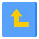 Turn Left Arrow  Icon