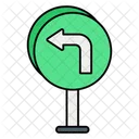 Turn Left Arrow Turn Left Direction Icon