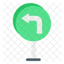 Turn Left Arrow  Icon