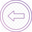 Turn left arrow  Icon