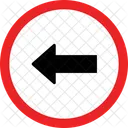 Turn Left Arrow Turnleftarrow Leftarrowsigns Icon