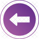 Turn left arrow  Icon