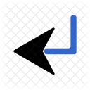 Turn Left Arrow Left Arrow Back Arrow Icon