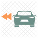 Turn Left Car Road Icon