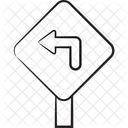 Direction Arrow Left Icon