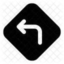 Turn Left Direction Arrow Icon