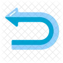 Turn Left  Icon