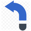 Turn Left Back Left Icon
