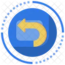 Turn Left  Icon