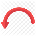 Turn Left Direction Arrow Icon