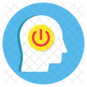 Turn Off Mind Switch Off Mind Power Off Mind Icon