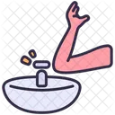 Water Sink Turnoff Icon