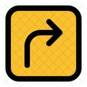 Turn Right Right Rightward Icon
