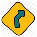 Turn Sign Right Icon